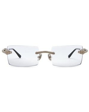 James Oro Serpent Authentic Glasses - Black