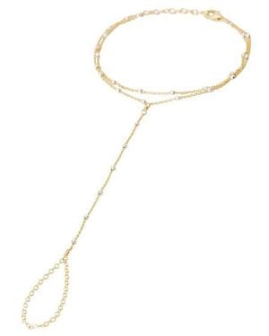 NAiiA Lola Double Hand Chain - Metallic