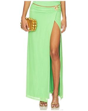 Runaway the Label Falda Farley En Color Verde Talla (También En M, S, Xl, Xs)