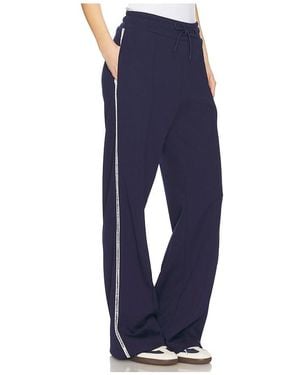 MSGM Pantalones A'Jour En Color Azul Marino Talla En