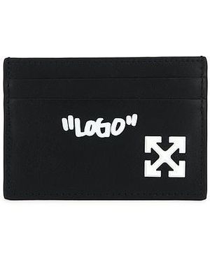 Off-White c/o Virgil Abloh Kartenetui Jitney Quote - Schwarz