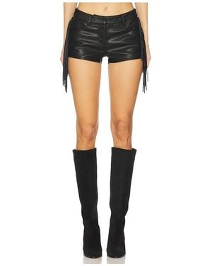 superdown Karina Fringe Short - Black