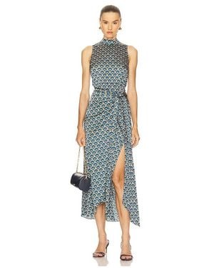 MISA Los Angles Ophira Dress - Blue