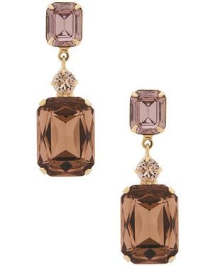 Jennifer Behr Pendientes Justine En Color Rubor Talla - Blanco