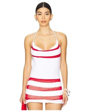 George Trochopoulos Adjustable Viscose Top - Red