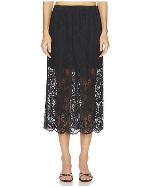 A.L.C. Falda Lydia En Color Negro Talla (También En Xs)