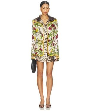 Muma World Ispahan Tailored Shirt Dress - Yellow