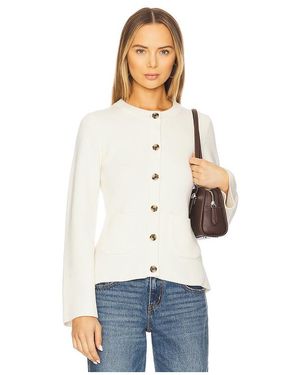 Pistola Cárdigan Dani En Color Crema Talla En - Blanco