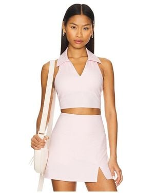 WellBeing + BeingWell Movewell Frankie Cropped Tank - White