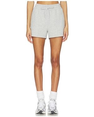 Beyond Yoga Luxefleece Sweatshort - White