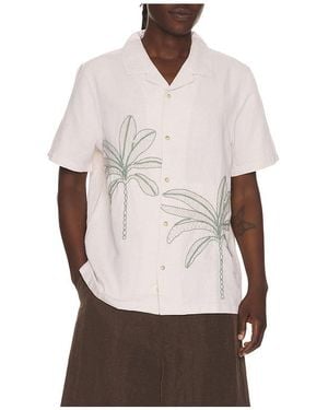 Marine Layer Resort-Shirt Embroidered - Mehrfarbig