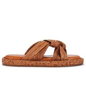 SCHUTZ SHOES Kali フラットシューズ - ブラウン
