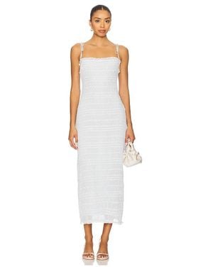 MAJORELLE Olivia Midi Dress - White