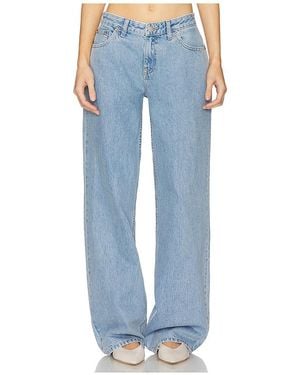 Dr. Denim Hill Wide Leg Jeans - Blue