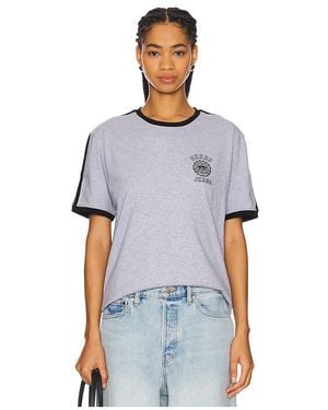 Guess Shirt Stripes Sl - Weiß
