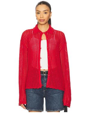 Rag & Bone Cárdigan Khloe En Color Rojo Talla (También En Xs)