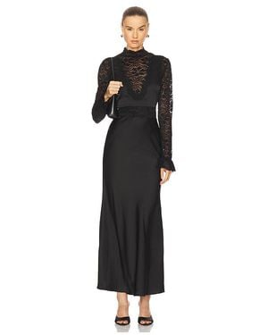 Elliatt Margot Long Sleeve Gown - Black
