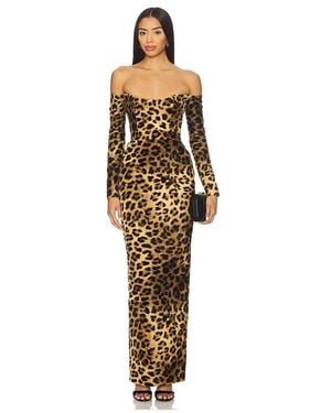 The New Arrivals Ilkyaz Ozel Farah Cotton Maxi Dress - Multicolour