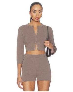 Skims Refined Knit Crop Cardigan - Multicolor