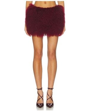 Susanna Chow Carrie Skirt - Red
