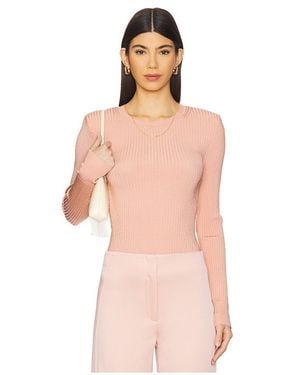 Veronica Beard Acara Pullover - Pink