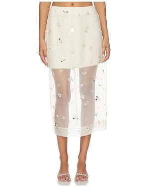 Jonathan Simkhai Delilah Midi Skirt - Natural