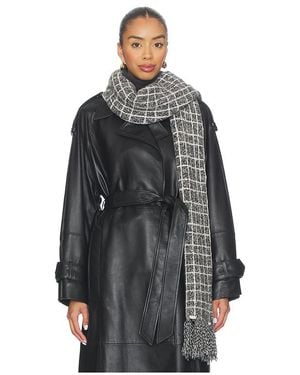 Varley Pañuelo Lindsey En Color Charcoal Talla - Negro