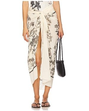 Agua Bendita Lavanda Skirt - Natural
