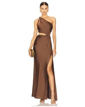 Misha Kristin Gown - Brown