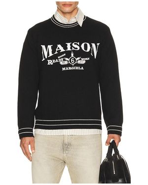 MM6 by Maison Margiela Crewneck - Black