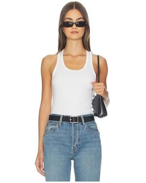 Agolde BODY MARIA en White - Bleu