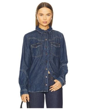 seventy + mochi Mia Shirt - Blue