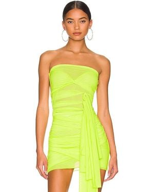 Kim Shui X Revolve Mesh Top - Yellow