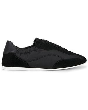 Jonathan Simkhai Georgie Elasticized Nylon Sneaker - Black