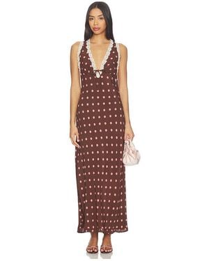 LSPACE Eyes On You Maxi Dress - Red