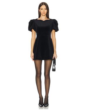 Tanner Fletcher Helene Mini Dress - Black