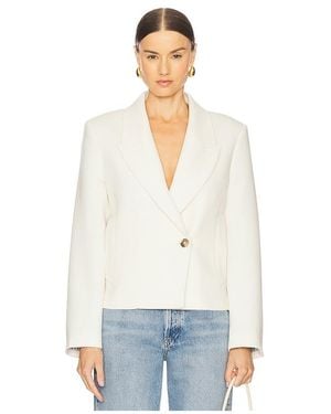 Citizens of Humanity Coren Cropped Blazer - White