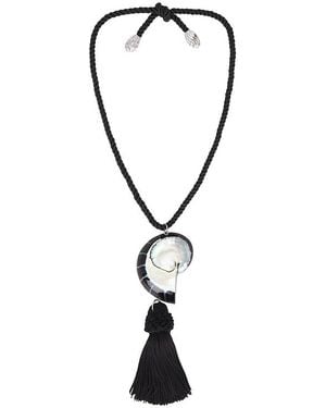 Julietta Halskette Mit Anhänger Nautilus - Schwarz