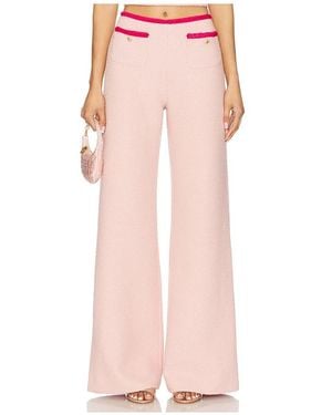 Amanda Uprichard Windsor Trousers - Pink