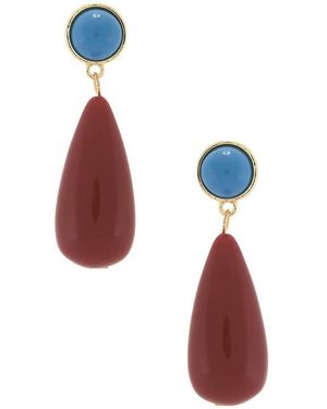 Casa Clara Pismo Drop Earrings - Multicolor