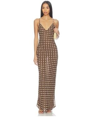 Bella Venice X Revolve Jordan Long Dress - Natural