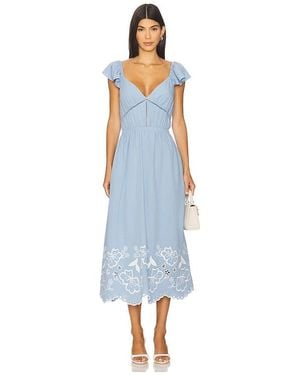 Astr Odeletta Dress - Blue