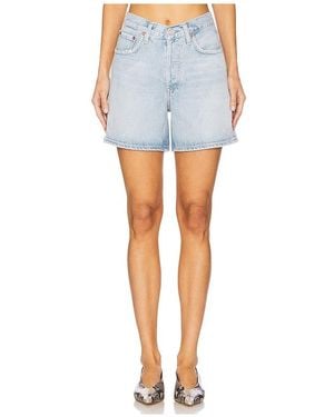 Agolde V-Waist Short - Blue