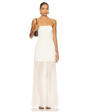 L'academie 'Academie Amiens Gown - White