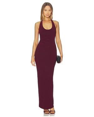 Nookie Natalia Halter Maxi Dress - Red