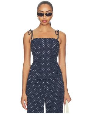 MORE TO COME Chantelle Top - Blue
