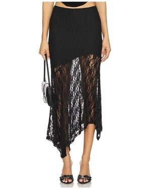 MORE TO COME Ronah Maxi Skirt - Black