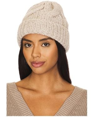 Lack of Color Cable-Knit Alpaca-Blend Beanie - Natural