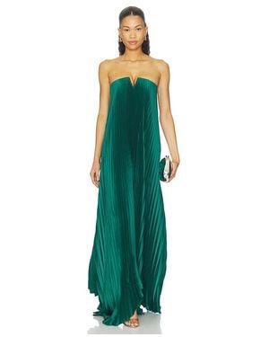 L'idée Tie Gown - Green