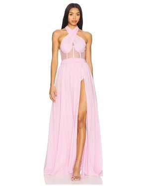 For Love & Lemons Anya Gown - Pink